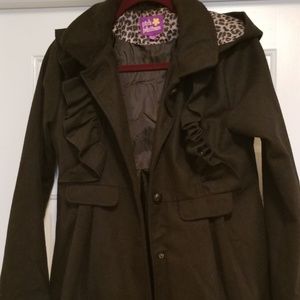 💞Pink Platinum Black Coat- Open to Offers